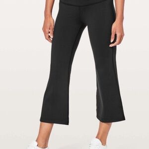Lululemon Athletica Black Groove Crop Pants